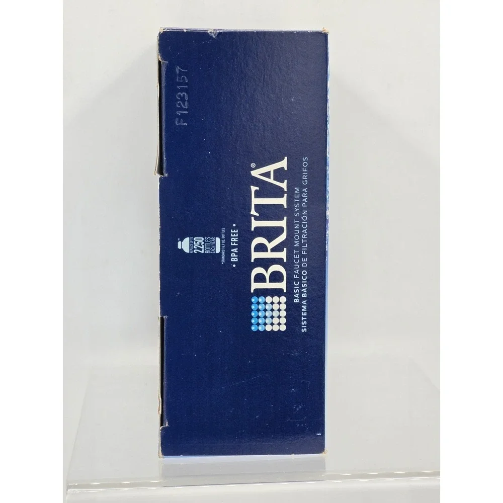 NEW Brita 35618 On Tap Faucet Mount 1 Liter Water Chrome‎ Filter System SAFF-100